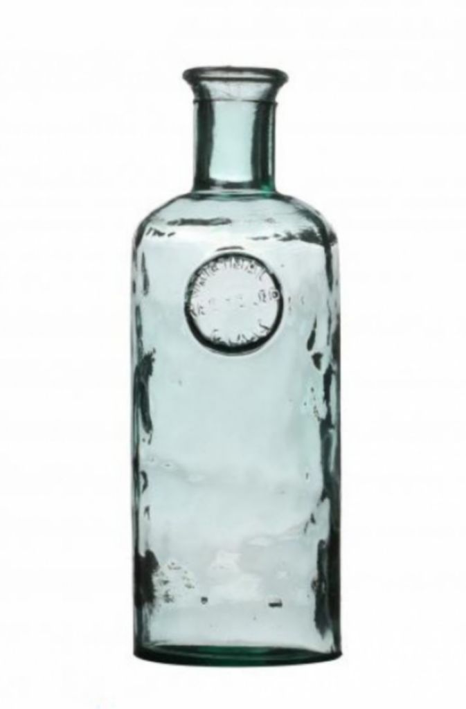 VASE BOUTEILLE VERRE RECYCLE 1.7 LITRES 13 X 27 CM - Photo N°5