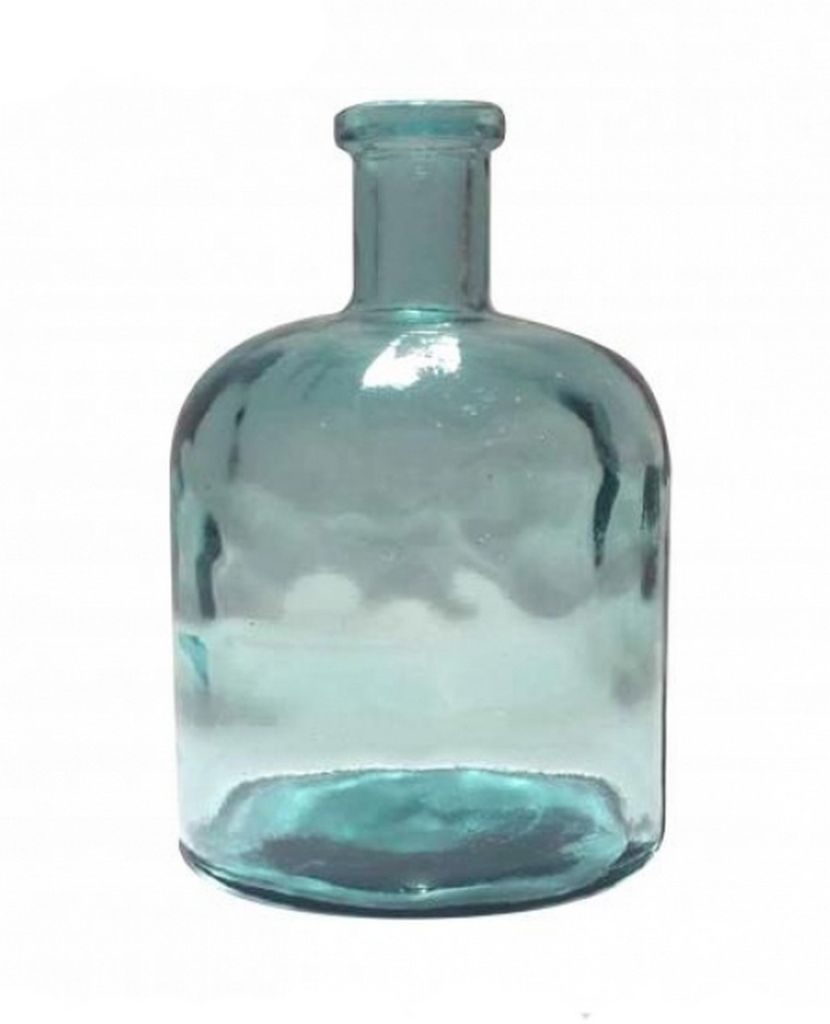 VASE CAMILLE DECO EN VERRE RECYCLE 2.2 LITRES 15 X 25 CM - Photo N°4