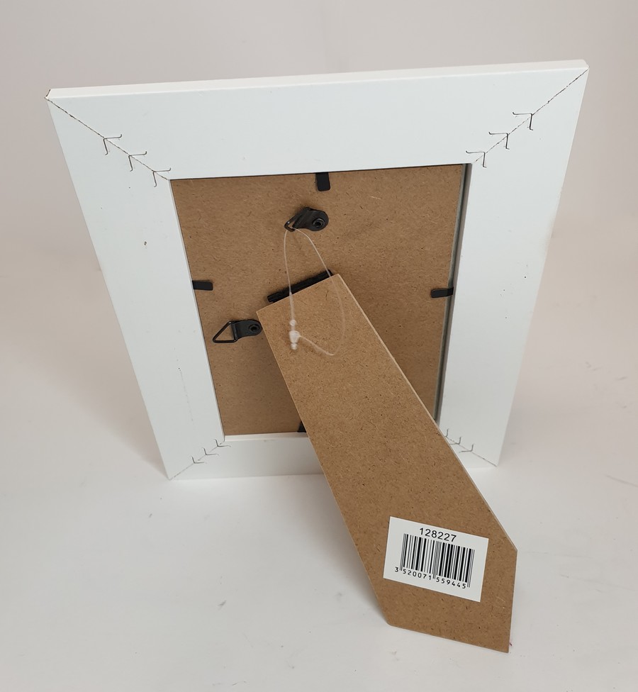 CADRE PHOTO BICO BOIS ET BLANC POUR FORMAT 10 X 15 CM - Photo N°3