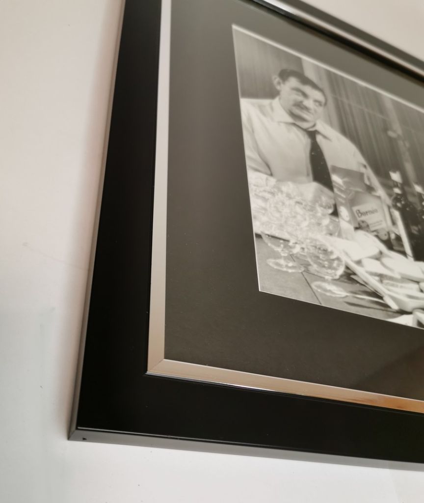 IMAGE ENCADREE LES TONTONS FLINGUEURS DUO CADRE NOIR 40 X 46 - Photo N°3