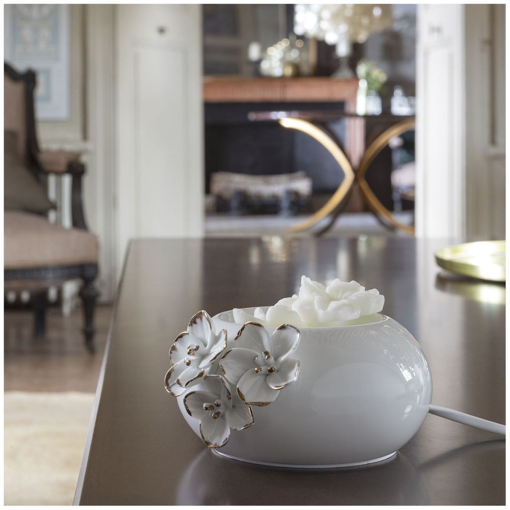 BOITE DE 4 DECORS FONDANTS COEUR NOEUD SENTEUR FLEUR DE COTON - Photo N°6