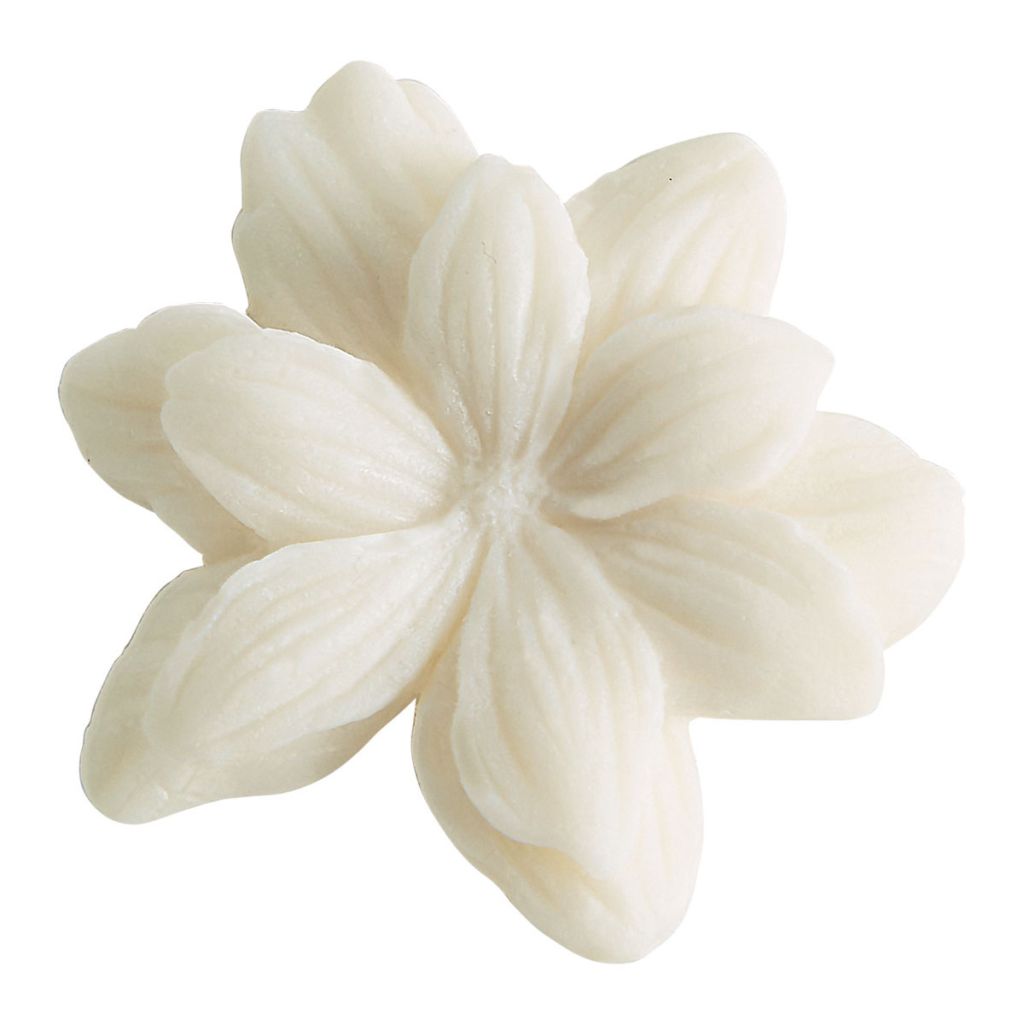 BOITE DE 4 DECORS FONDANTS COEUR NOEUD SENTEUR FLEUR DE COTON - Photo N°5