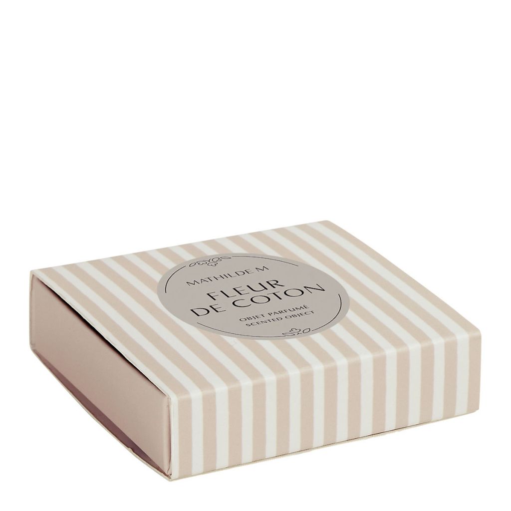BOITE DE 4 DECORS FONDANTS COEUR NOEUD SENTEUR FLEUR DE COTON - Photo N°3
