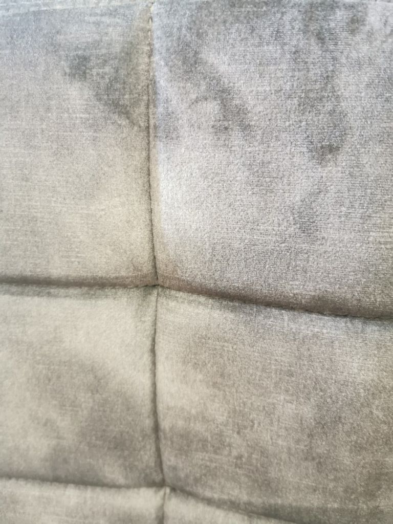 CHAISE VELOURS FRANKLIN PIEDS NOIR VELOURS KAKI 46 X 82 X 56 CM - Photo N°3