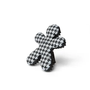 NIKI PIED DE POULE SENTEUR ORCHIDEE NOIR