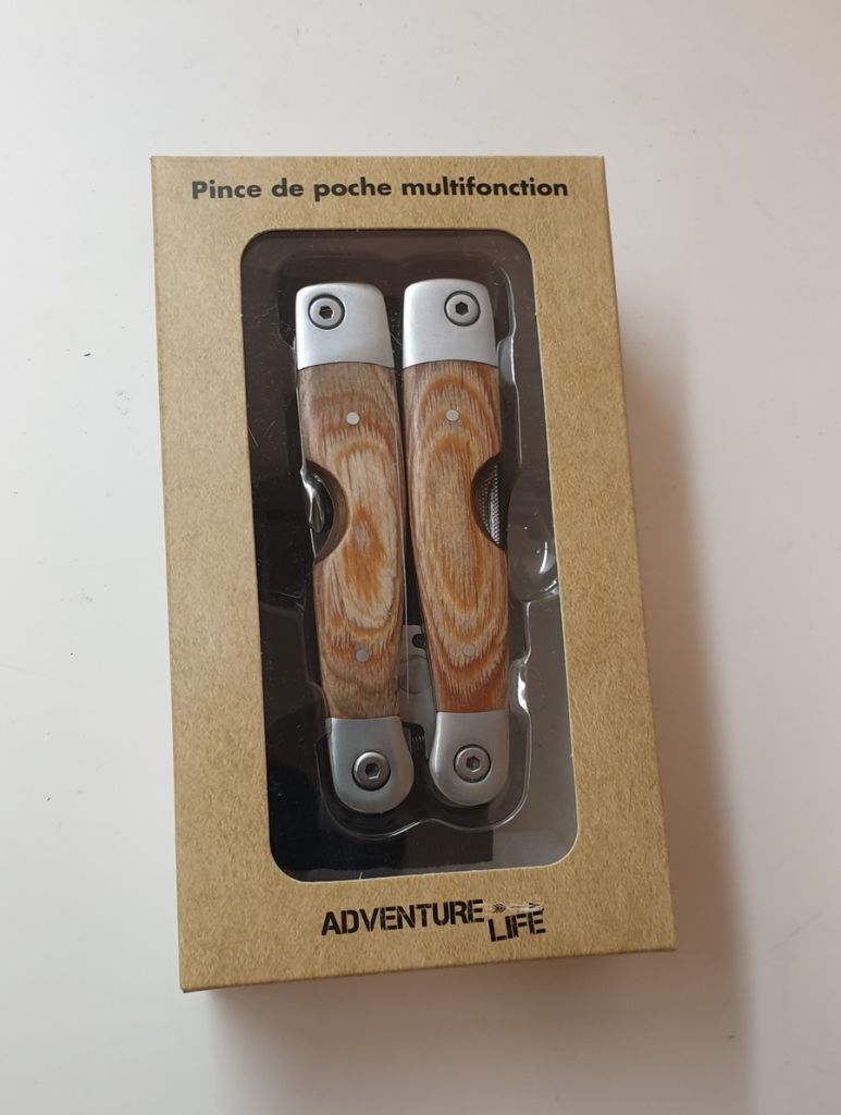 PINCE DE POCHE MULTIFONCTION ACIER INOXYDABLE 10 OUTILS EN 1 - Photo N°8