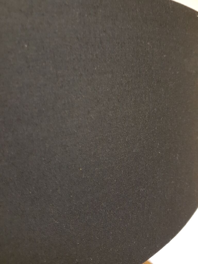 LAMPE BASE CIRCULAIRE EN TECK RECYCLE ABJ OVALE NOIR 47X68X25CM - Photo N°4