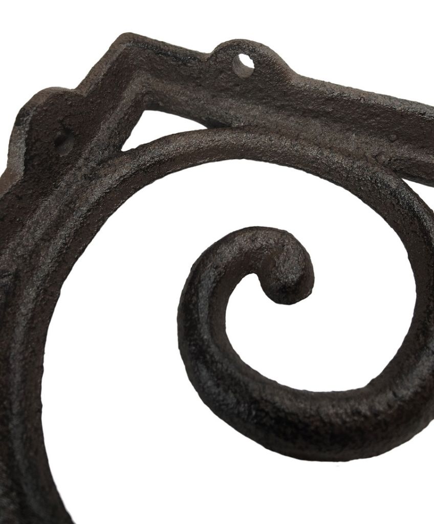 POTENCE MURALE EN FONTE 18.5 X 14.5 X 2.5 CM - Photo N°4