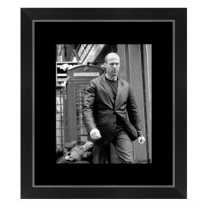 IMAGE ENCADREE JASON STATHAM CADRE NOIR 40 X 46