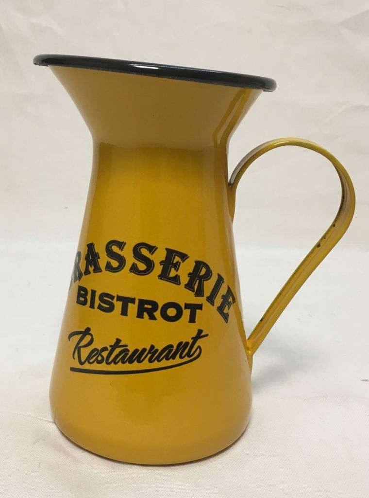 BROC JAUNE BISTRO BRASSERIE 20 x 18 x 13 cm - Photo N°2