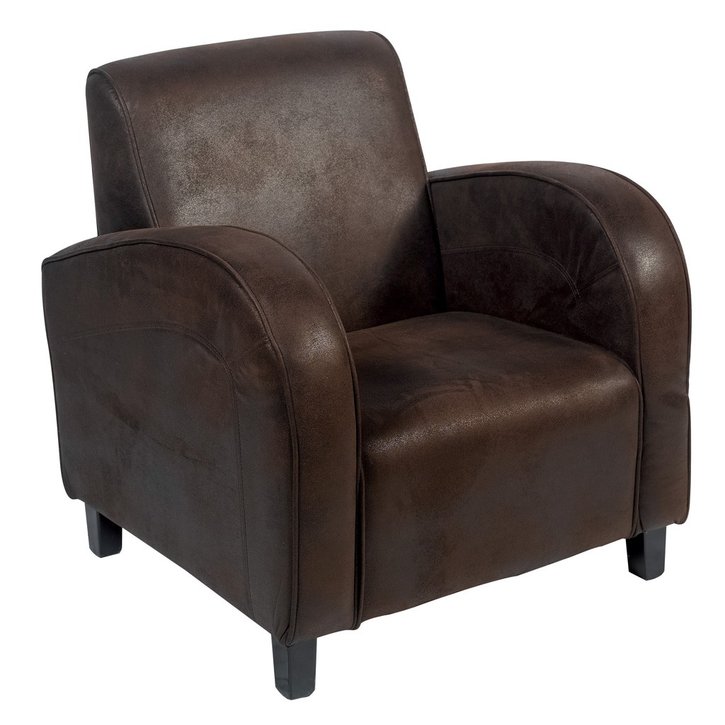 FAUTEUIL NESS MICROFIBRE 71X73X78 30KGS - Photo N°1