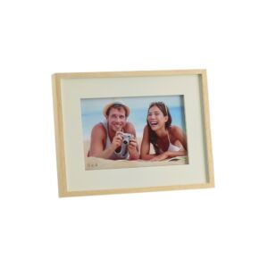 CADRE PHOTO 10 X 15 JAUNE PALE CREME 21 X 16 X 2 CM