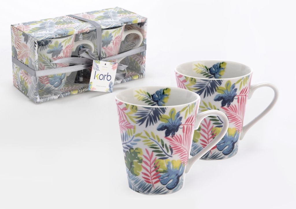 COFFRET 2 MUGS JUNGLE - Photo N°1