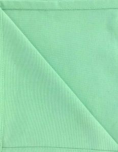SERVIETTE NEW YORK 40 X 40 CM  COULEUR JADE VERT D'EAU 100% COTON