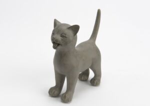 CHAT COQUIN LEO GRIS