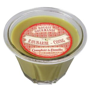 BOUGIE GOURMANDE RHUBARBE COING COMPTOIR DE FAMILLE