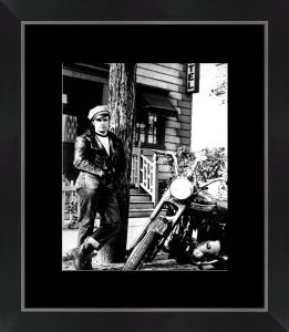 IMAGE ENCADREE MARLON BRANDO CADRE NOIR 40 X 46 CM