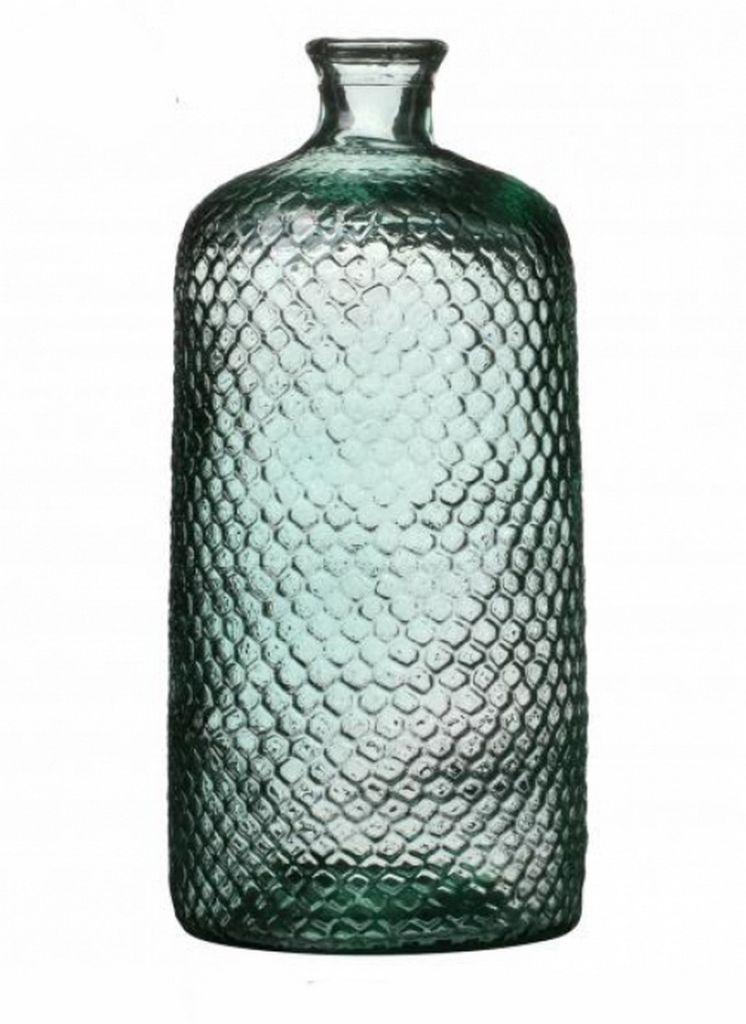 VASE SERENA DECO EN VERRE RECYCLE 7 LITRES 18.5 X 42 CM - Photo N°6