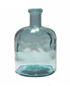 VASE CAMILLE DECO EN VERRE RECYCLE 2.2 LITRES 15 X 25 CM