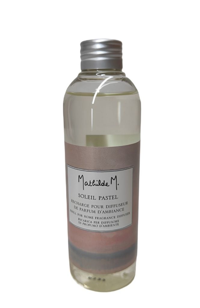 RECHARGE DE PARFUM DE DIFFUSEUR D'AMBIANCE 200ML SOLEIL PASTEL - Photo N°1