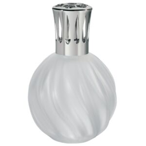 LAMPE TORSADEE SATINEE