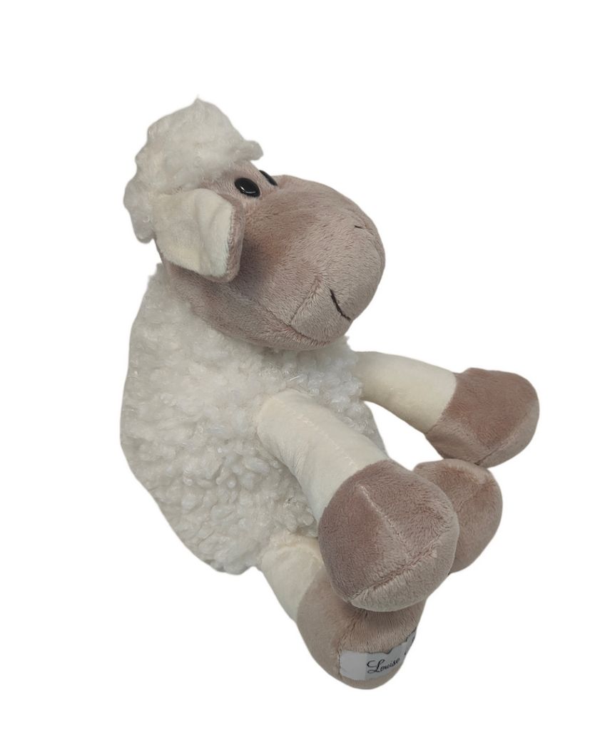PELUCHE MOUTON BLANC NOMME EVY 21 CM - Photo N°4