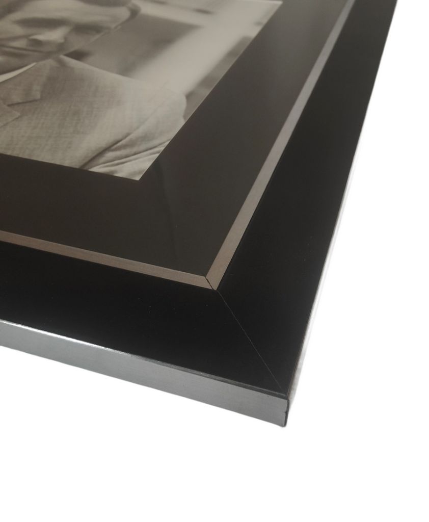 IMAGE ENCADREE SEAN CONNERY CADRE NOIR 40 X 46 CM - Photo N°4