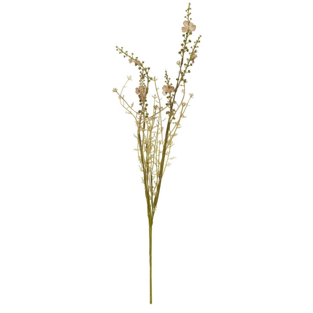 BRANCHE DE FLEURS TON BRUN ROSE 10 X 50 CM - Photo N°1