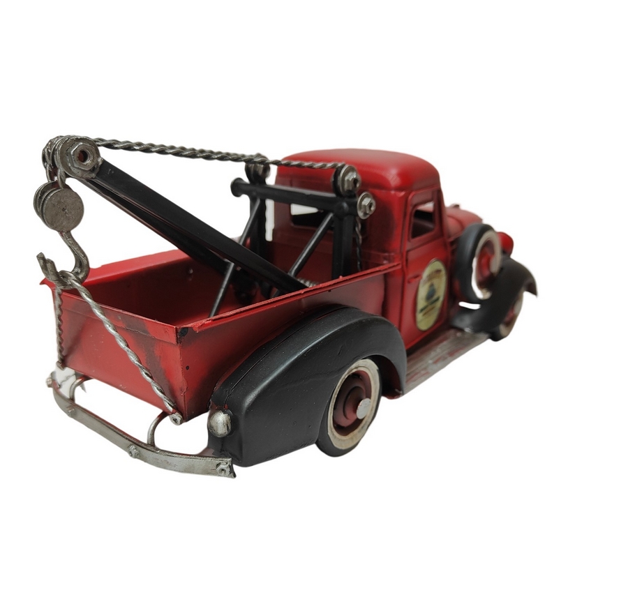 DEPANNEUSE METAL ROUGE ET NOIR 29 X 12 X 12 CM - Photo N°4