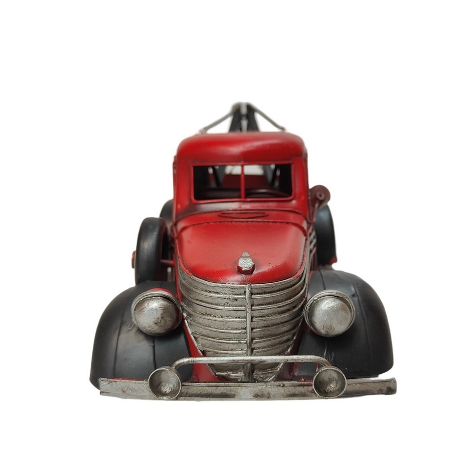 DEPANNEUSE METAL ROUGE ET NOIR 29 X 12 X 12 CM - Photo N°2