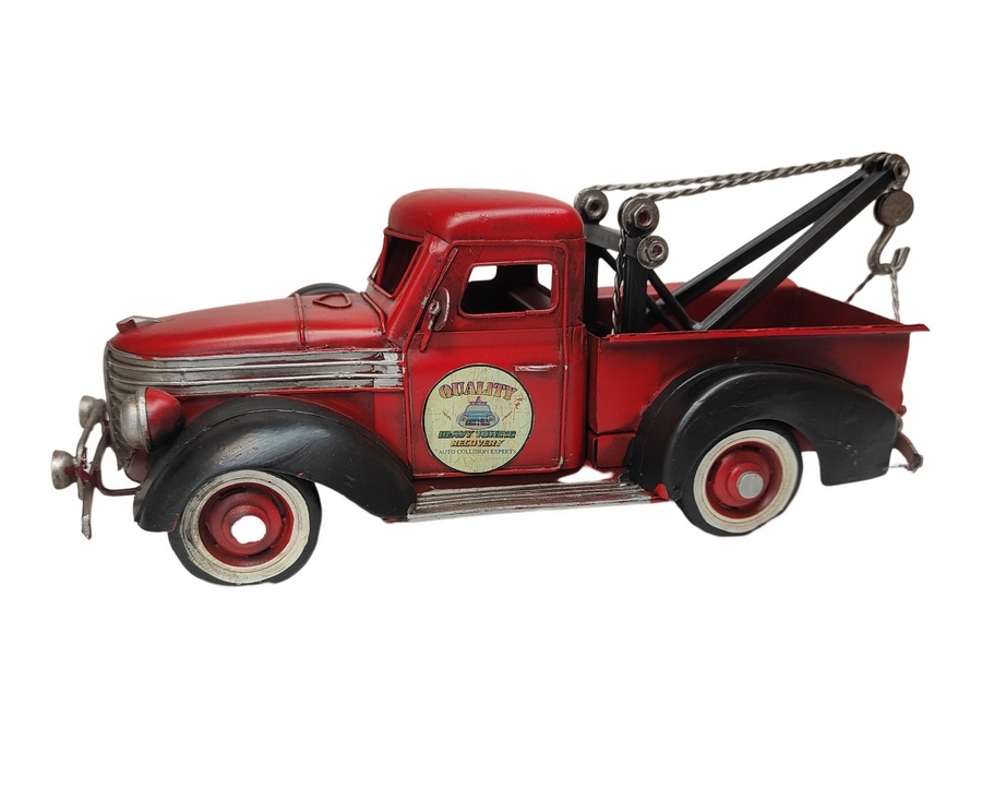 DEPANNEUSE METAL ROUGE ET NOIR 29 X 12 X 12 CM - Photo N°5