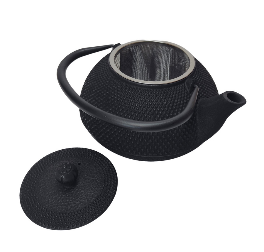 THEIERE FER FONTE  INOX 1.3 L NOIR 20 X 18 X 13 CM - Photo N°2