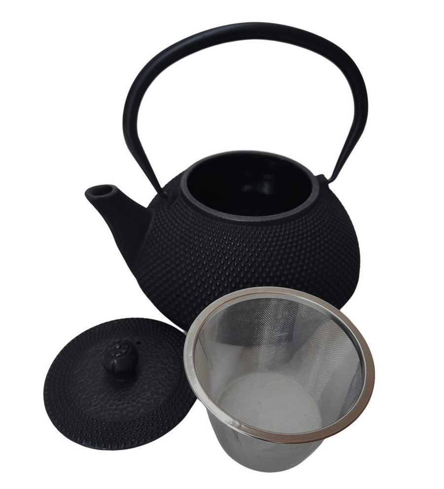 THEIERE FER FONTE  INOX 1.3 L NOIR 20 X 18 X 13 CM - Photo N°3