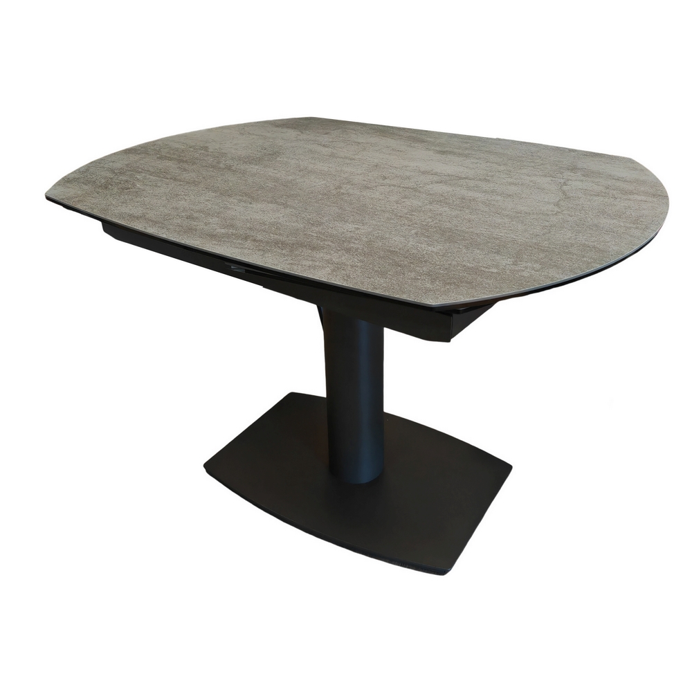 TABLE CERAMIQUE 120/180 X 90 X 75 CM 2 ALLONGES DE 30 CM CERAMIQUE GRISE - Photo N°11