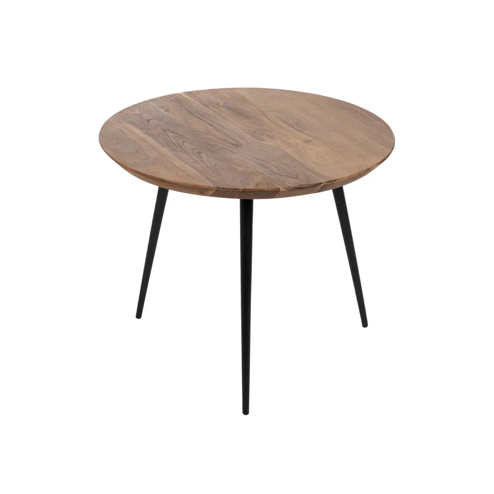 SET DE 3 TABLES BASSES GIGOGNES ACACIA 50 X 50 X 30- 50 X 50 X 40-50 X 50 X 45CM - Photo N°4