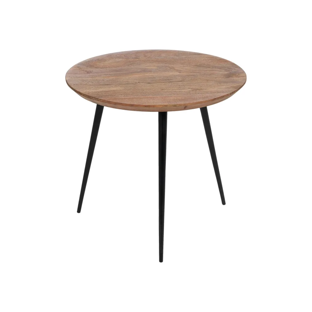 SET DE 3 TABLES BASSES GIGOGNES ACACIA 50 X 50 X 30- 50 X 50 X 40-50 X 50 X 45CM - Photo N°6