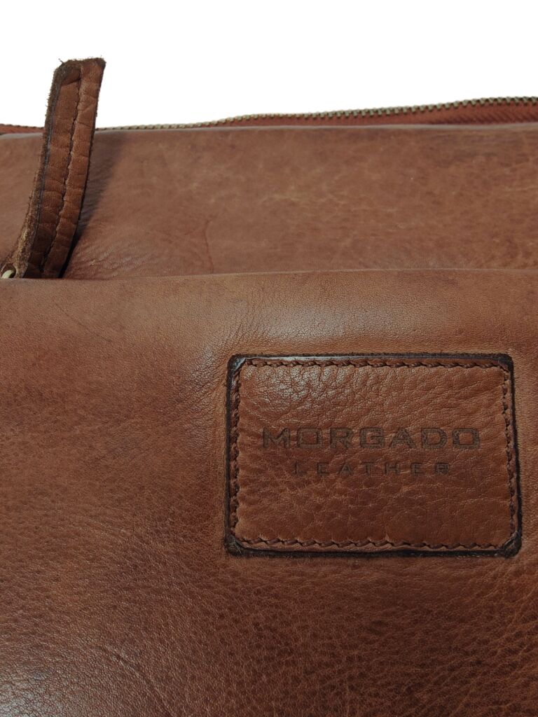 SAC CUIR COULEUR NATUREL MODELE FELICITE 32 X 21 X 9.5 CM - Photo N°3