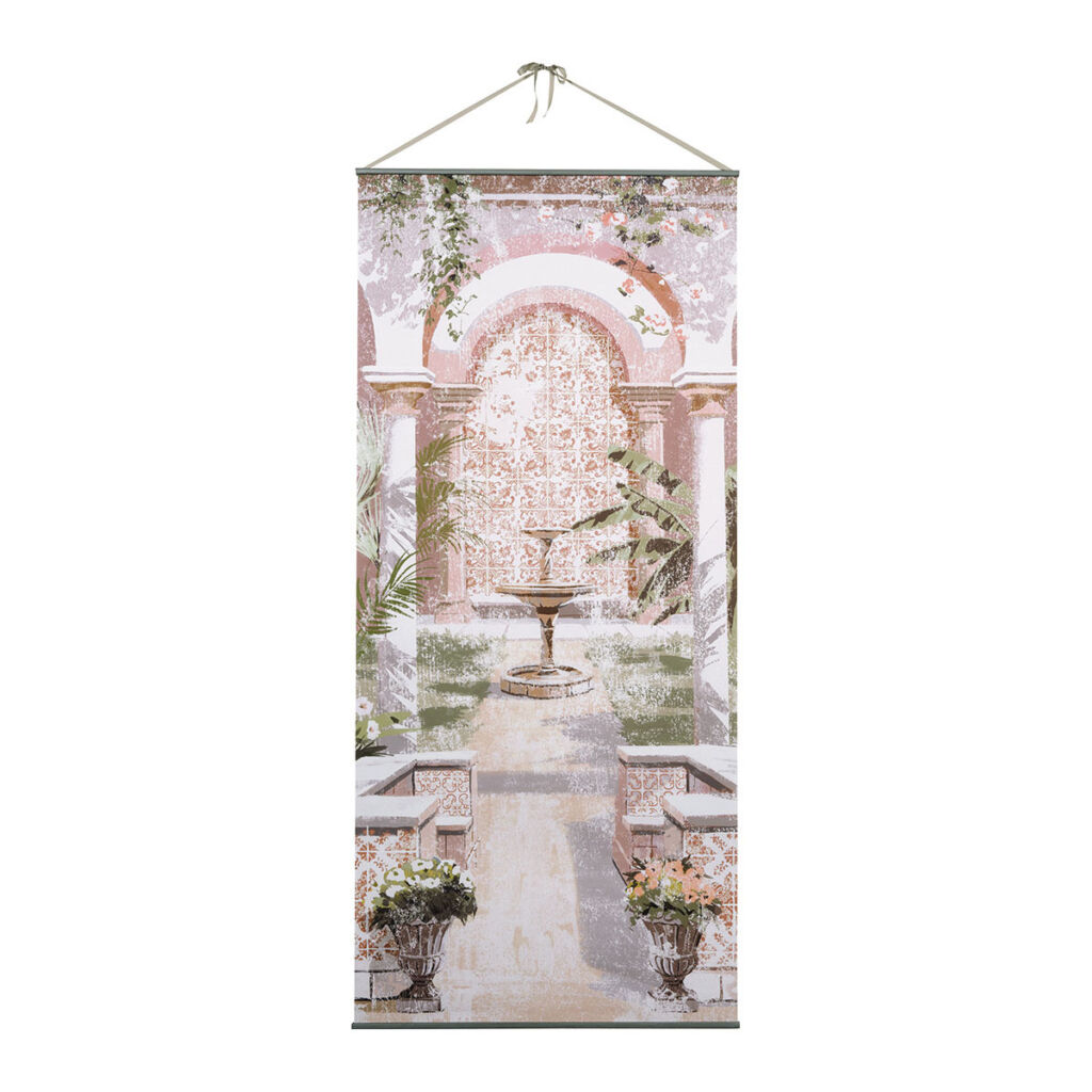 TOILE TROMPE L'OEIL ESCALE A SINTRA MATHILDE M 90 X 200 CM - Photo N°2