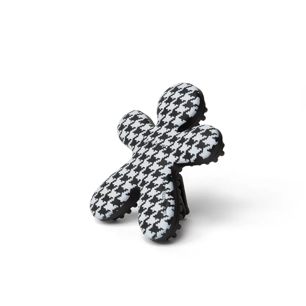 NIKI PIED DE POULE SENTEUR ORCHIDEE NOIR - Photo N°1