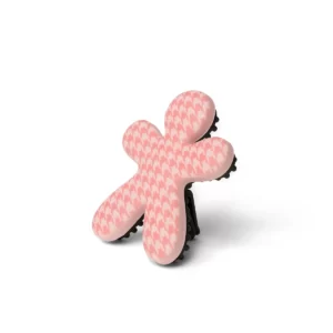 NIKI PIED DE POULE ROSE SENTEUR PECHE ROSE