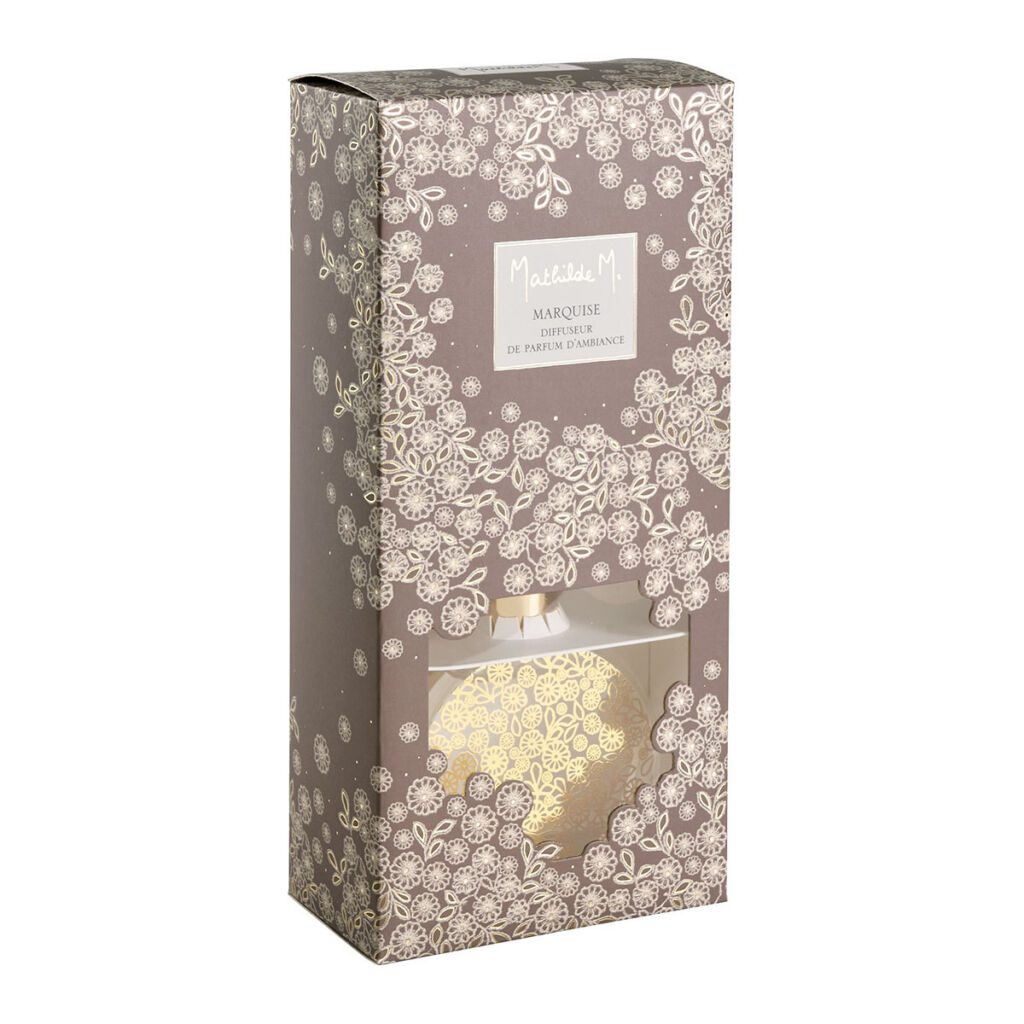 COFFRET DIFFUSEUR AMBIANCE DE FLEURS ET D'OR MARQUISE - Photo N°3