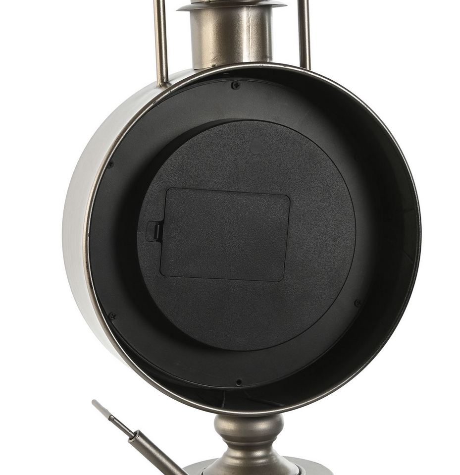 HORLOGE A POSER METAL MECANISME TOURNANT  21.5 X 18.6 X 51.5 CM - Photo N°3