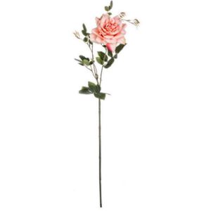 BRANCHE DE ROSE ROSE ARTIFICIELLE 76 CM