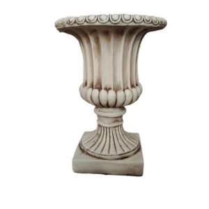 VASE MEDICIS RESINE TON PIERRE 47 X 47 X 66 CM
