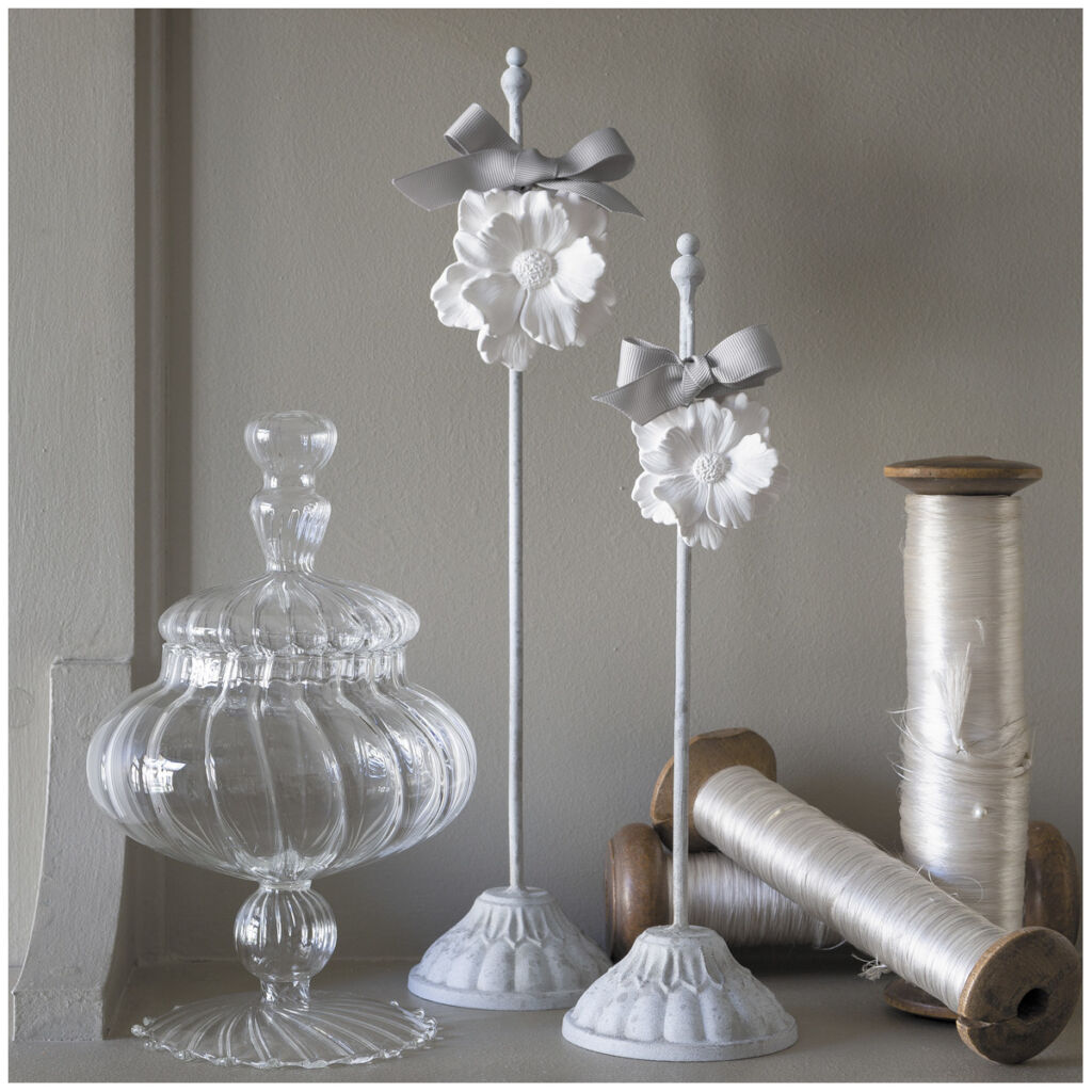 DECOR PARFUME FLEUR SENTEUR FLEUR DE COTON 6.7 X 7.4 X 2.6 CM - Photo N°2