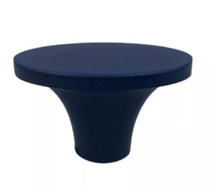 POIGNEE METAL BLEUE MYRTILLE