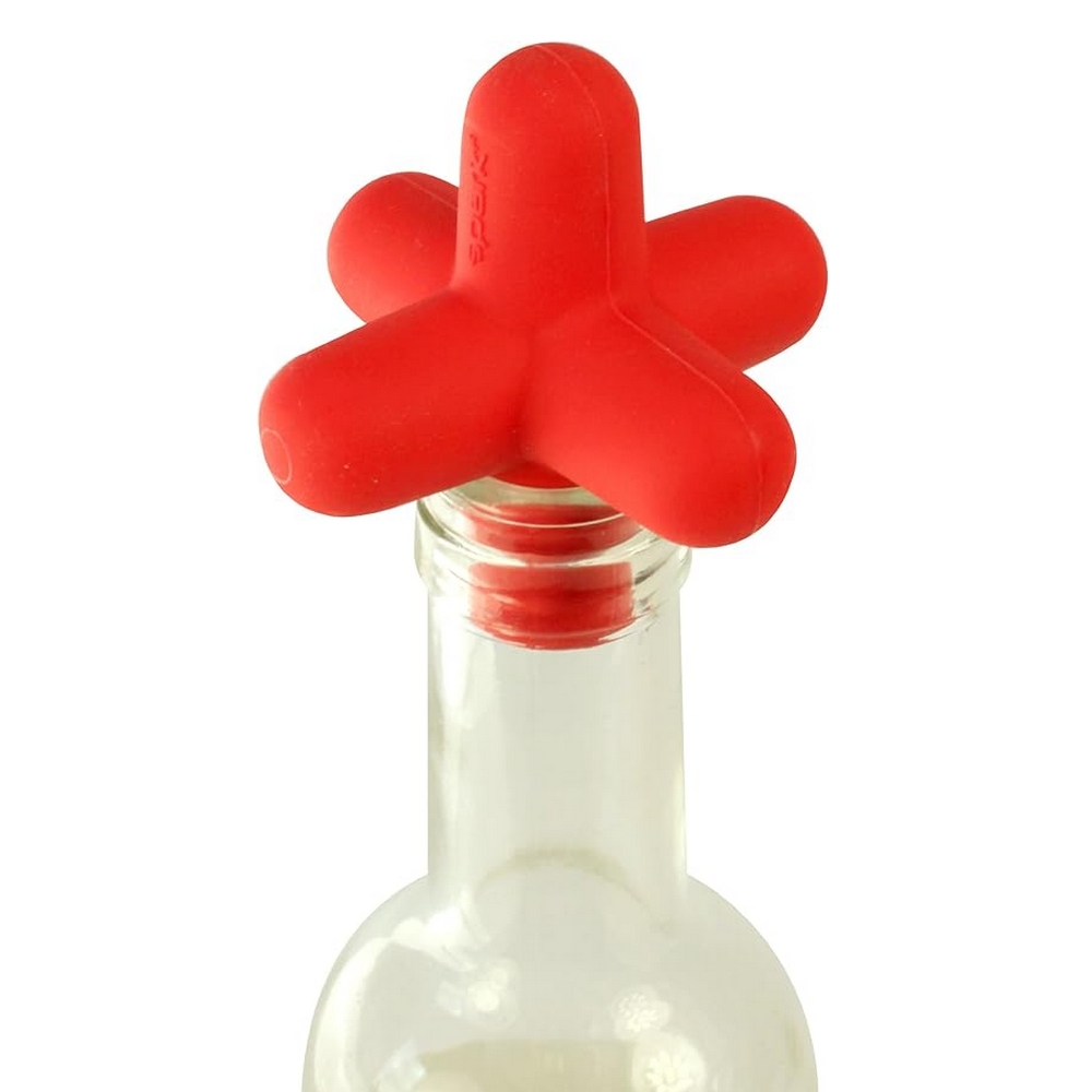 BOUCHON DE BOUTEILLE SPARK DE COOKUT ROUGE - Photo N°1