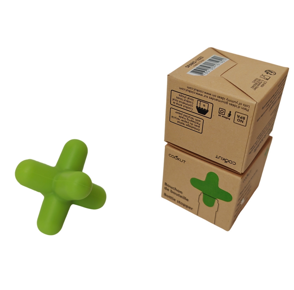 BOUCHON DE BOUTEILLE SPARK DE COOKUT VERT - Photo N°2