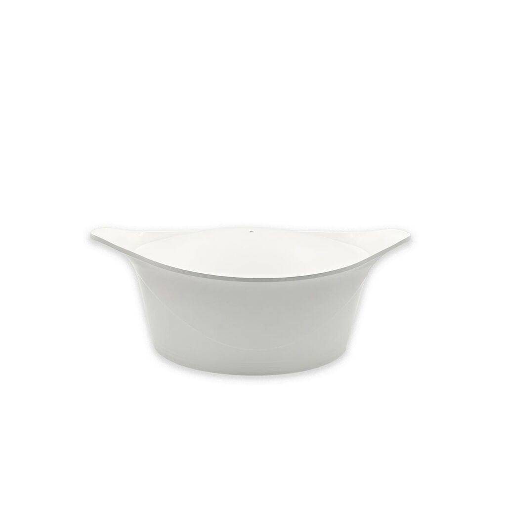 L'INCROYABLE COCOTTE 28 CM COULEUR BLANC POLAIRE SANS BOUTON NI MANIQUE - Photo N°4