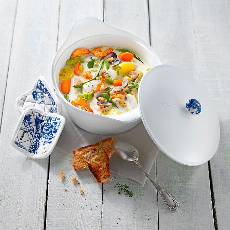 L'INCROYABLE COCOTTE 28 CM COULEUR BLANC POLAIRE SANS BOUTON NI MANIQUE - Photo N°5